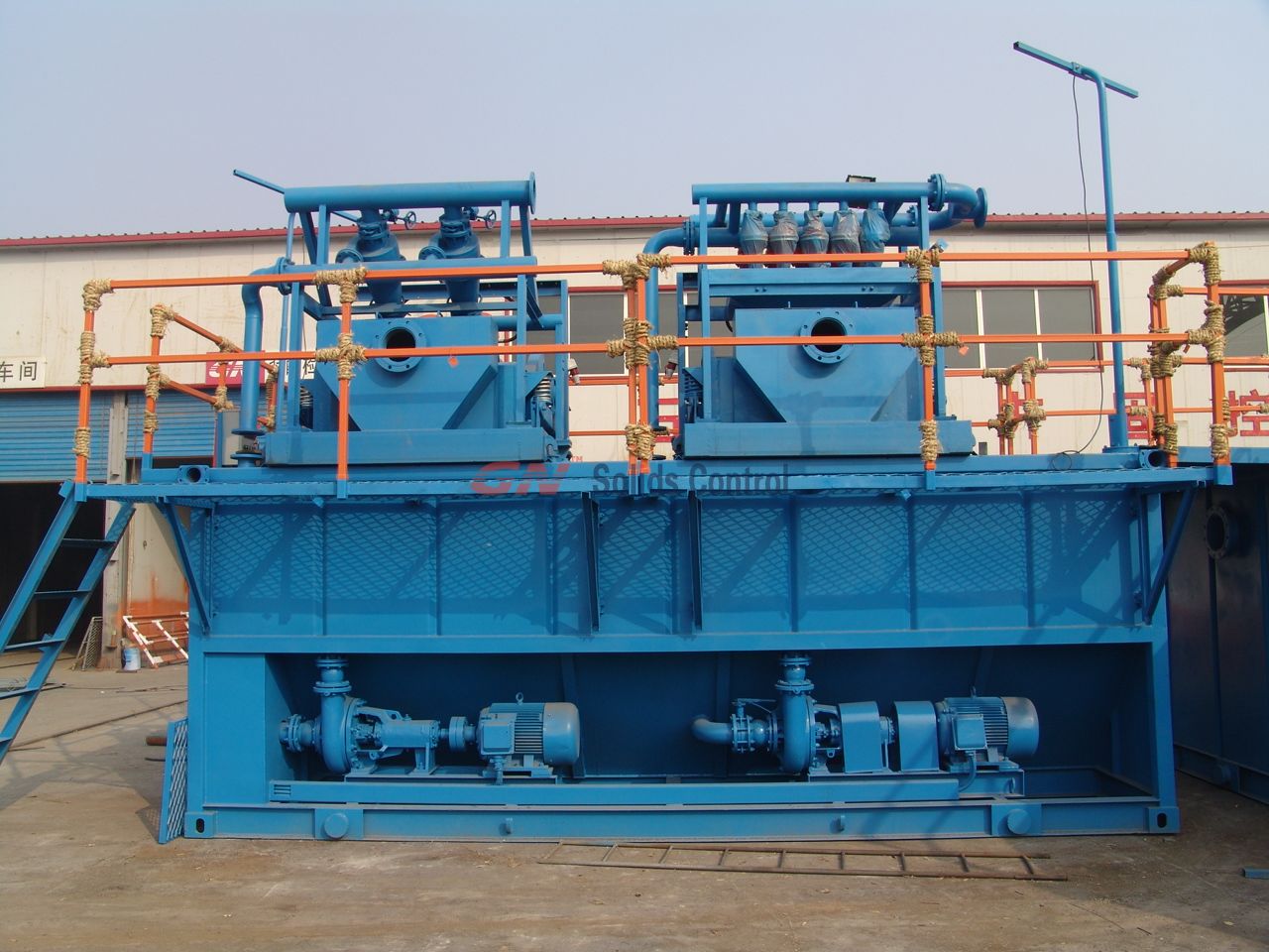 HDD horizontal directional drilling mud tank system GN Solids Control
